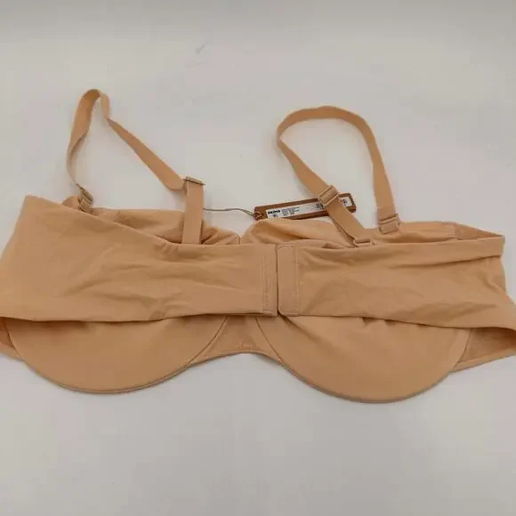 Women's Tan Underwire Bra - Picture 3 of 4